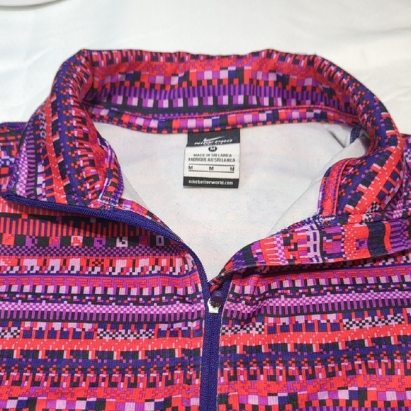 Nike Pro Dri-FIT Multicolor Quarter-Zip - Picture 2 of 14